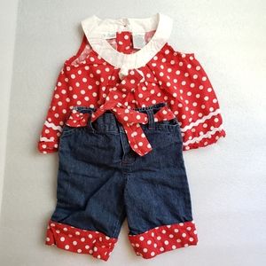 Specialty Baby Polkadot Outfit